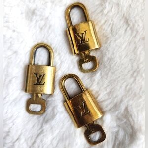 Authentic Louis Vuitton Lock + Key